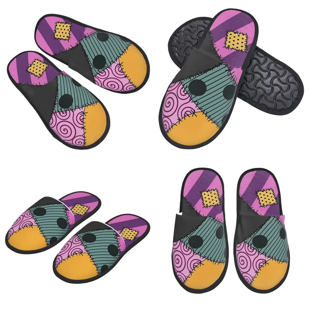 

Тапочки Sally Ragdoll на заказ, теплые мягкие женские домашние тапочки из пены с эффектом памяти, уютная обувь для спальни