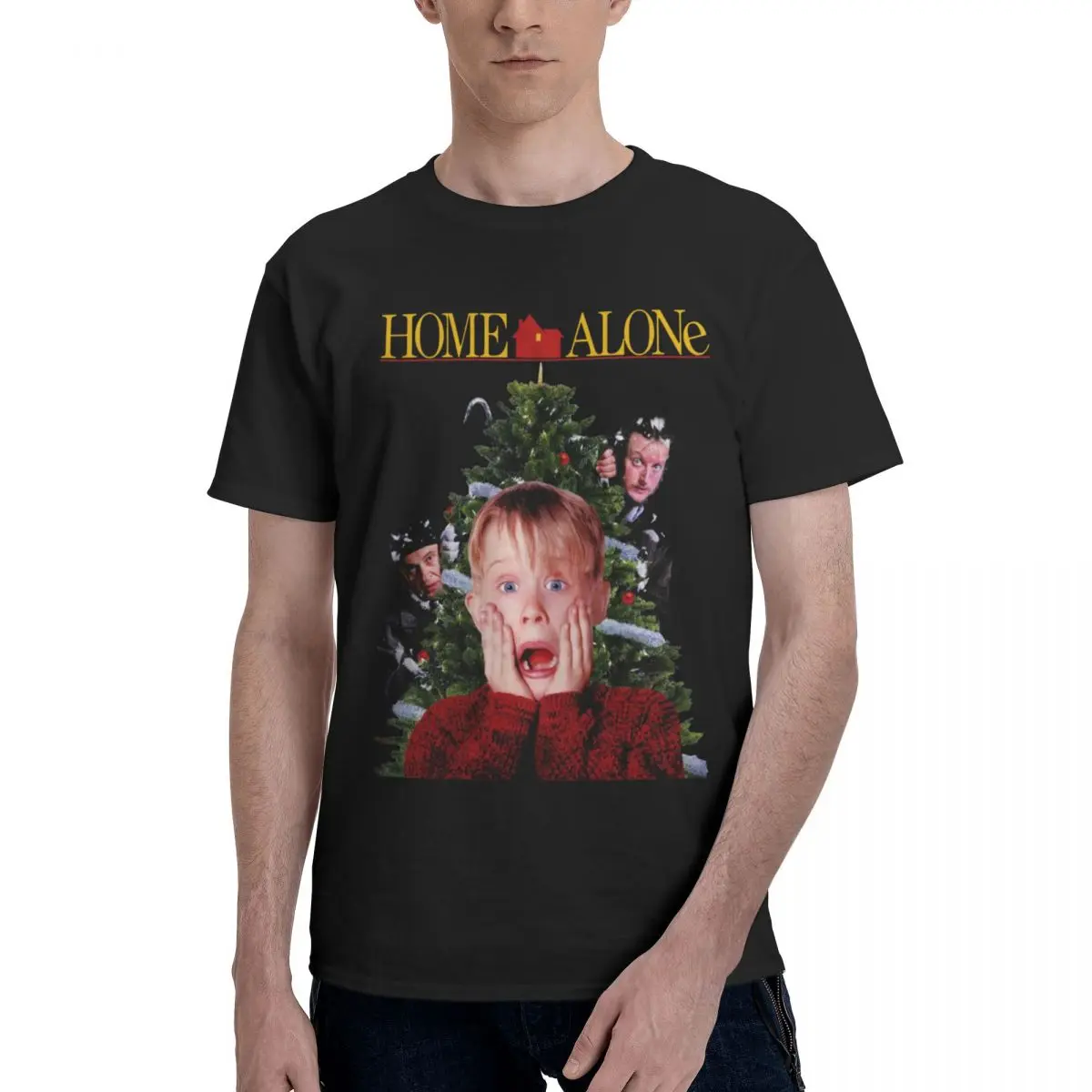 Movie Home Alone Christmas T Shirts Graphic Y2K Gifts Customized Men Women Tshirt Clothes