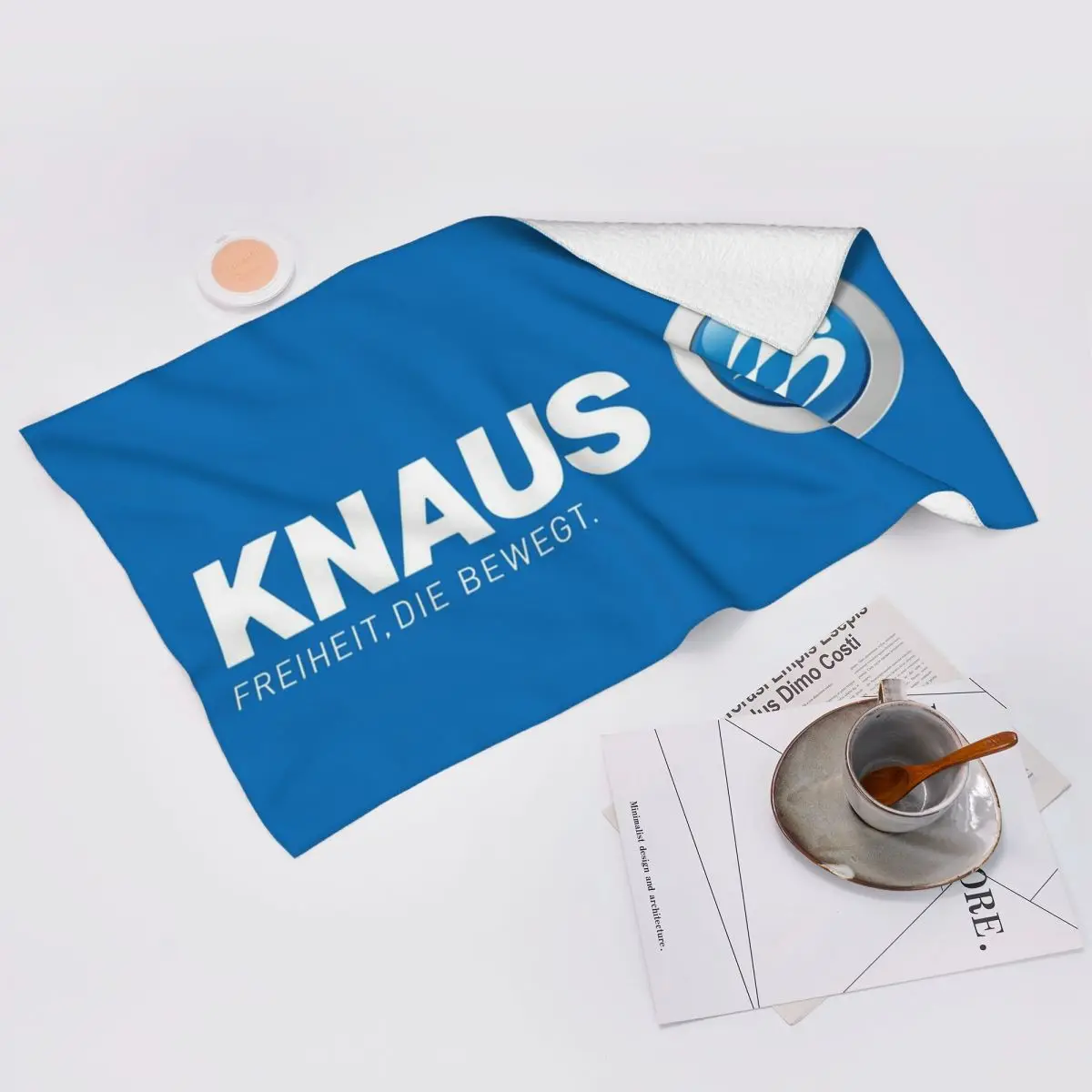 Custom Knaus Caravan Soft Face Towel Quick Dry Pool Bath Cotton Towels Breathable