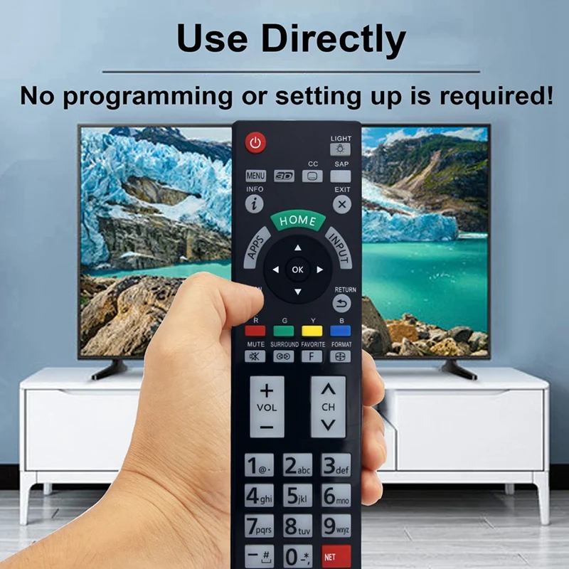 Replaced N2QAYB000927 Remote For Panasonic 4K HD TV TC58AX800U TC65AX800U TC65AX900U TC85AX850U TC58AX800U TC65AX800U