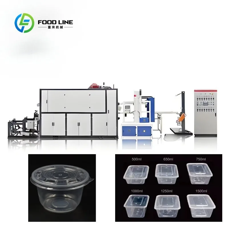 Biodegradable Corn Starch Water Drink Cups Making Automatic Thermoforming Production Machine