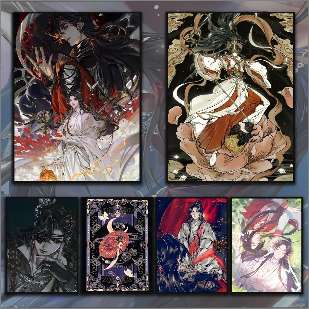 

Poster HD Anime Hot Theme Singer/OST/Movie-Waterproof Self-Stick Home Decor Anime Heaven Officials Blessing