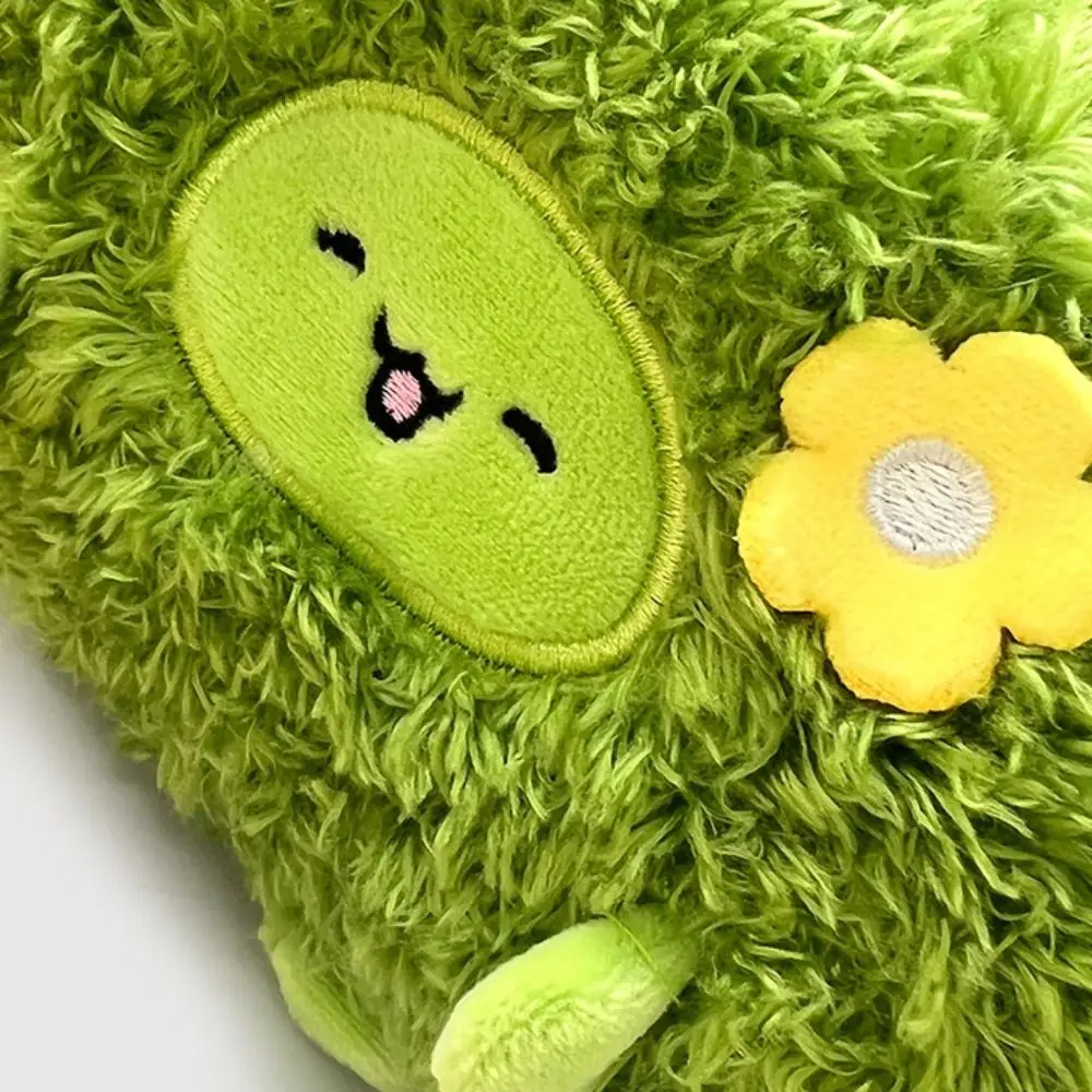 Korean Style Broccoli Garlic Pen Bag Desktop Storage Aesthetic Vegetable Stationery Bag Ins Style Large Capacity