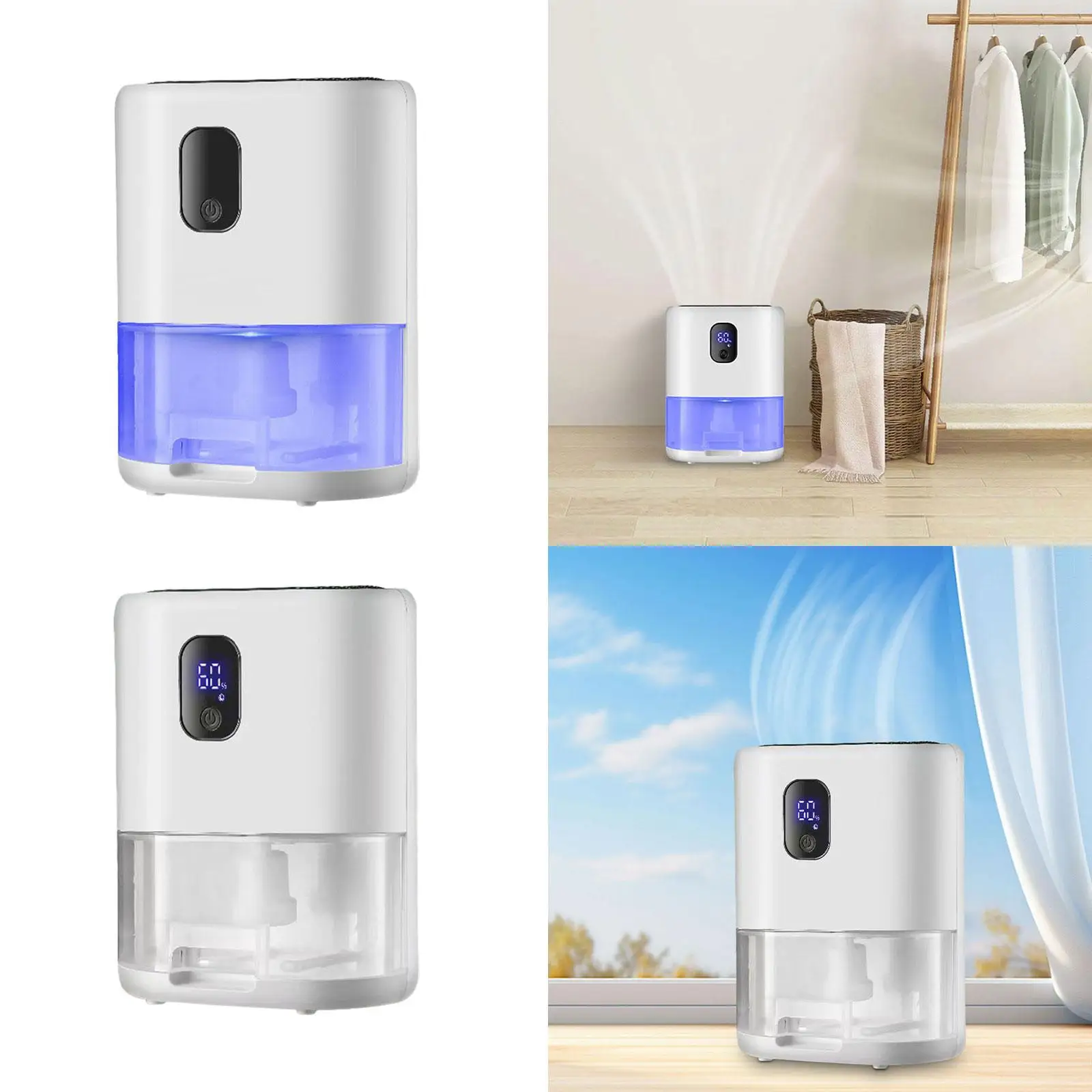 Electric Dehumidifier Bedroom Bathroom Dehumidifier for Bedroom Room Kitchen