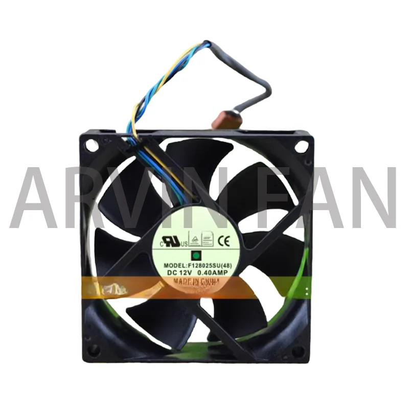 

New 80mm 8cm 8025 PWM Computer PC CPU Cooling Fan,Everflow F128025SU (48) 80X80X25mm DC12V 0.40A 4400RPM High Speed Cooler