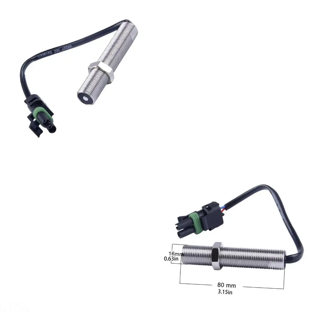 G7NA RPM Measurement Device 300 Ohms Resistance Threaded Shaft Rotational Speed Quick Fixing for Power Equipment