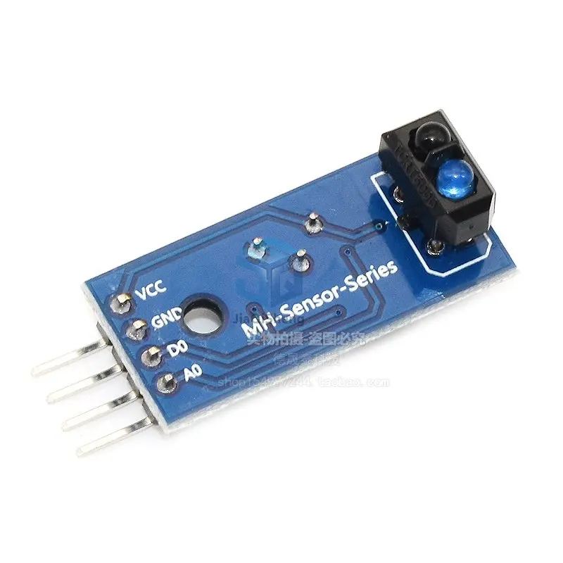 TCRT5000 Infrared Reflective IR Photoelectric Switch Barrier Line Track Sensor Module blue