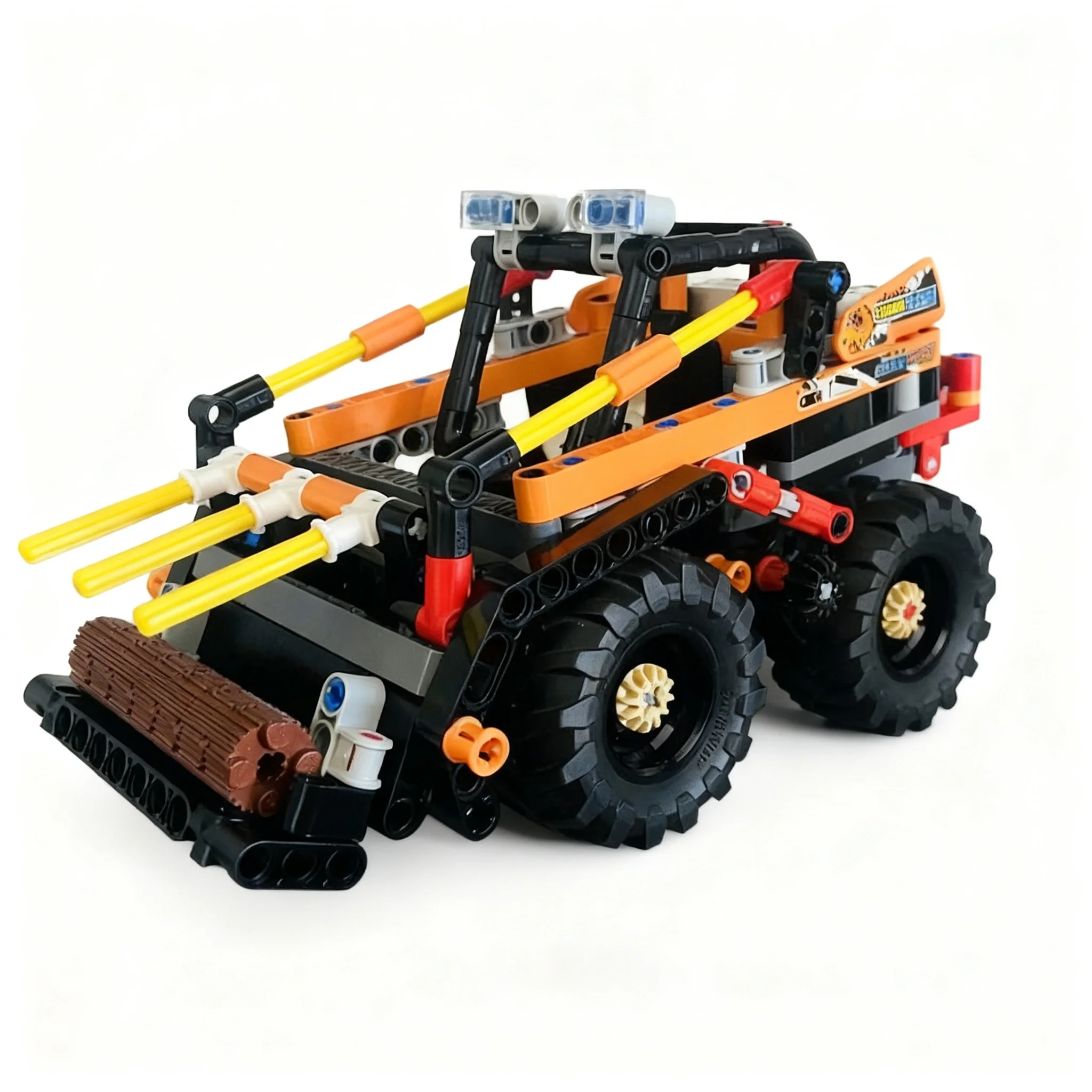 468pcs MOC Technical Skid Steer Loader Model Building Blocks Idea Creative Assemble Brick Birthday Craft 3D Art DIY Collection