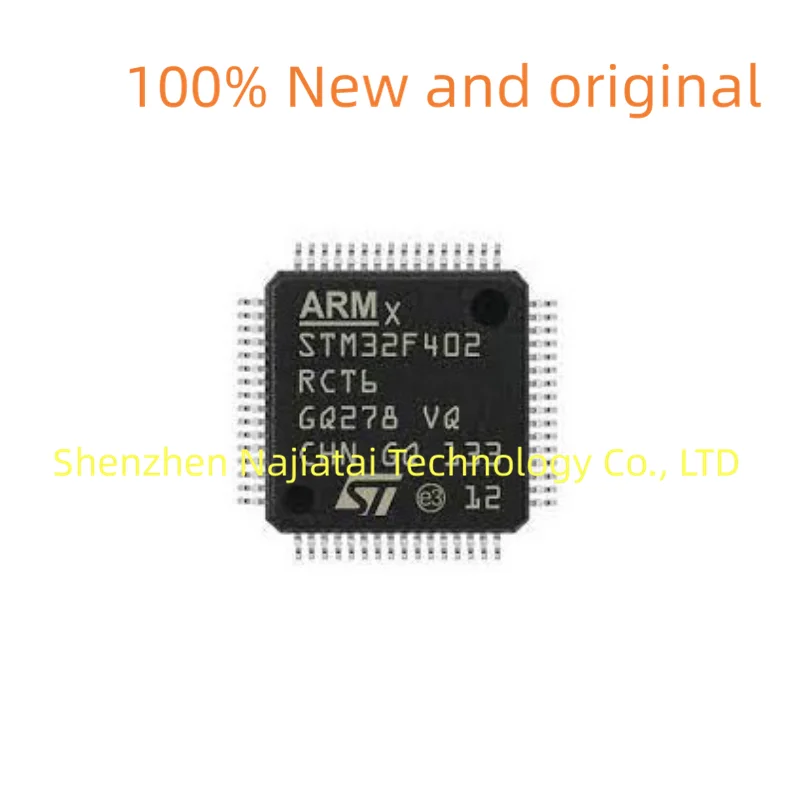 

10 шт./лот, 100% новый оригинальный чип STM32F402RCT6 STM32F402 LQFP-64