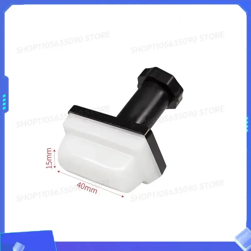 Coding Machine Pad Printing Head with Handle Silicone Rubber Glue Head Accessories for Handheld Pad Printer