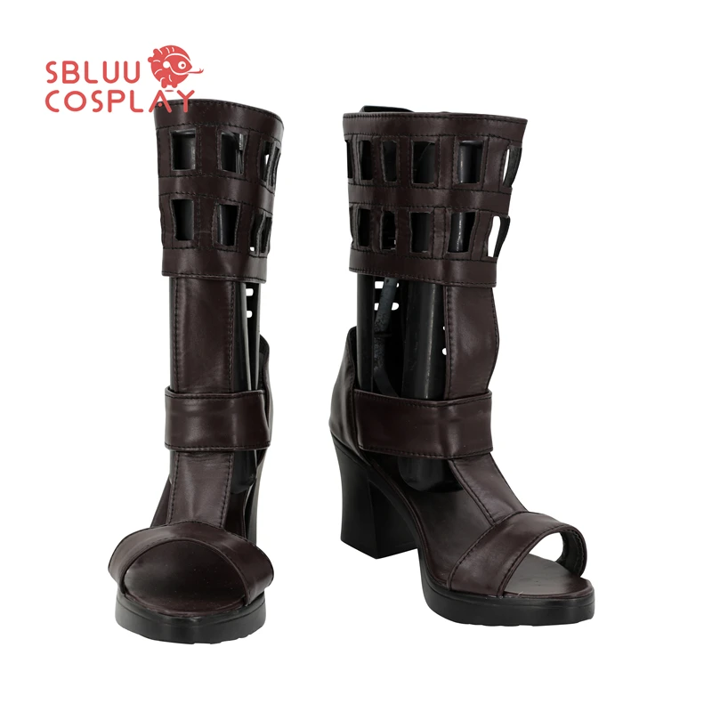 SBluuCosplay Spiel Juhani Cosplay Schuhe Halloween Party Nach Maß Stiefel