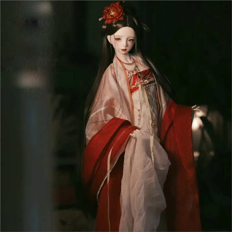 Chinese Style BJD Doll Ancient Style Doll Clothes Tang Style Chest Length Skirt Original costume Hanfu Doll Accessories LF960