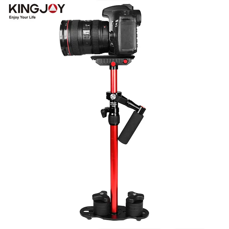 KONGJOY VS060 60cm Photo Video Aluminum Alloy Handheld Stabilizer Shooting DSLR Steadycam for Camcorder Camera