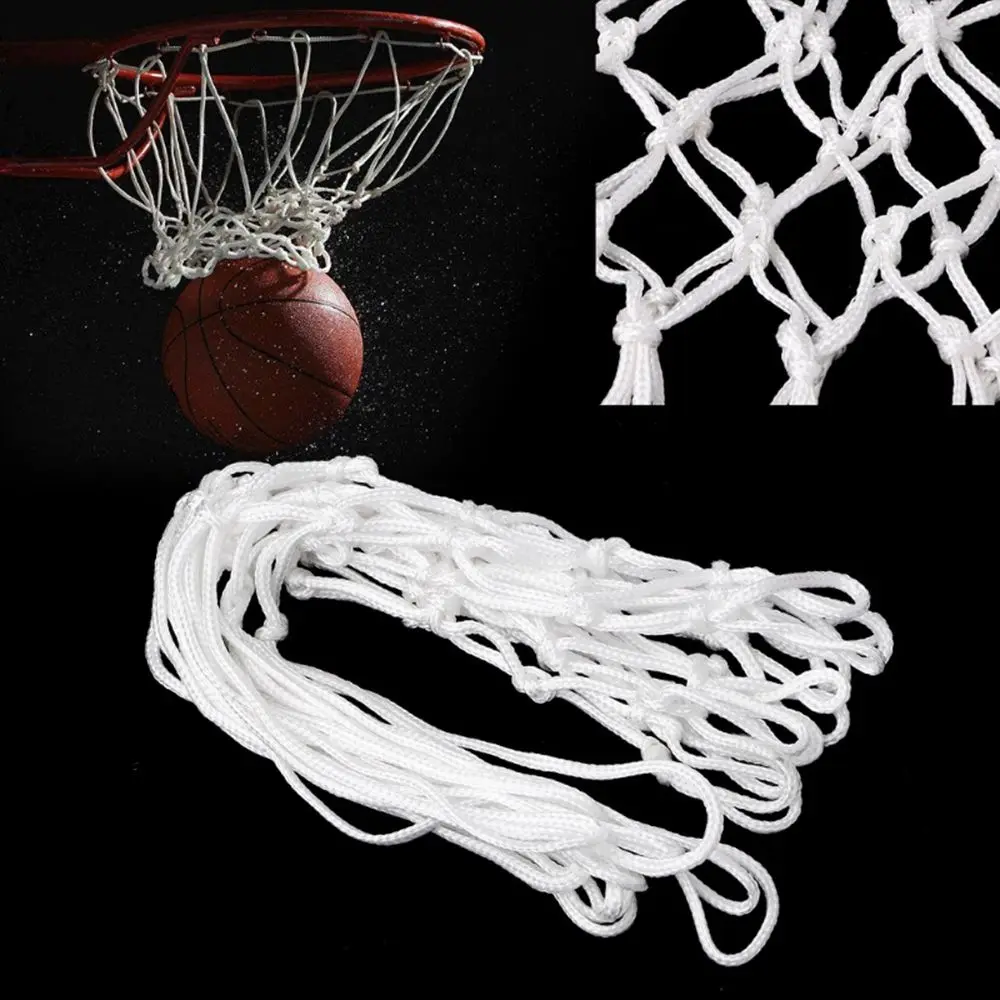 

Loops Nylon Fits Durable Rugged Basketball Net Mesh Net standard size