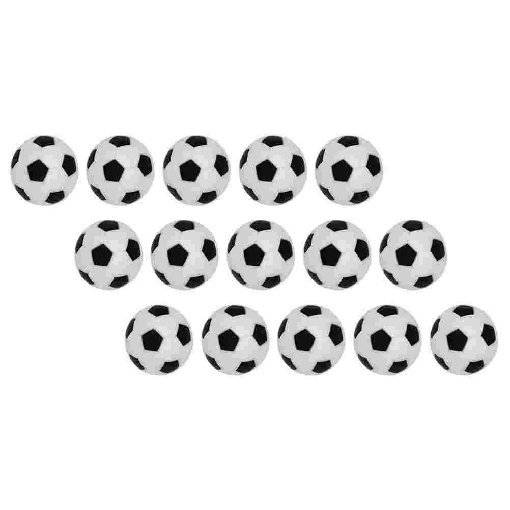 

15 Pcs Table Soccer Football Machine Tabletop Balls Foosball Desk Accessories Desktop Supplies