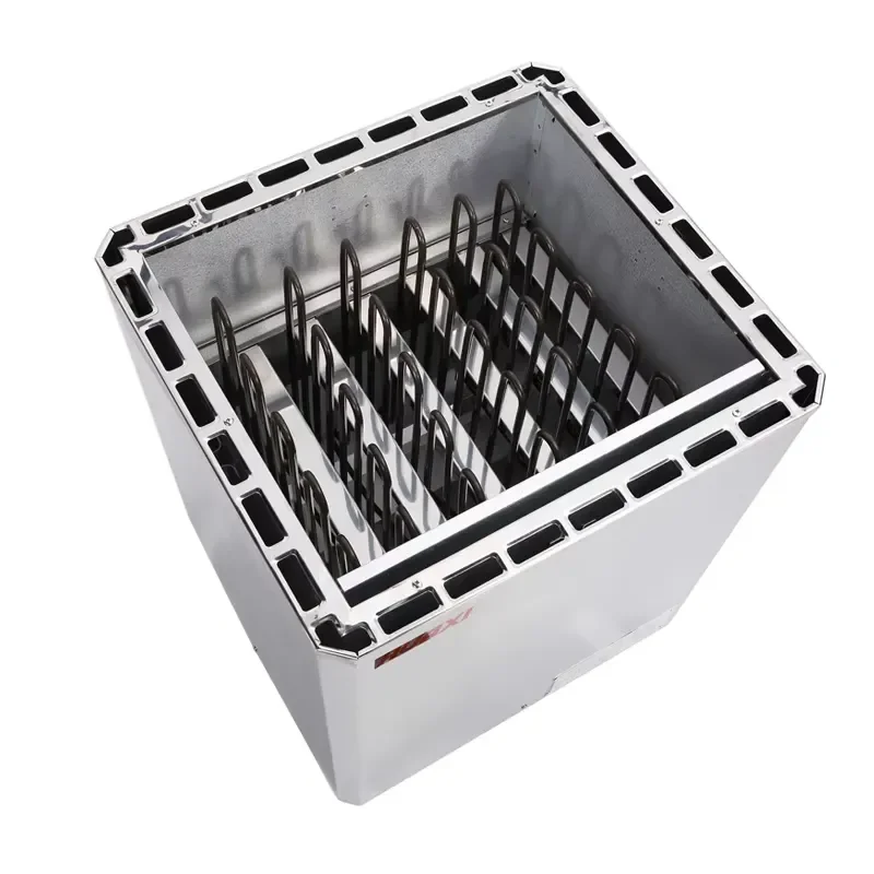 High Quality 304 Stainless Steel 12KW Sauna Heater 380V Electric Dry Steam Heating Furnace