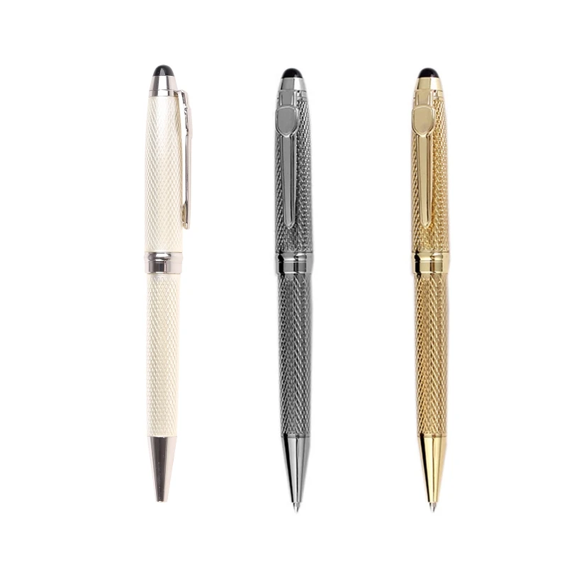 Metal Ballpoint Pen Twist Action Office Signing Pen Guest Sign-in Pen for Office