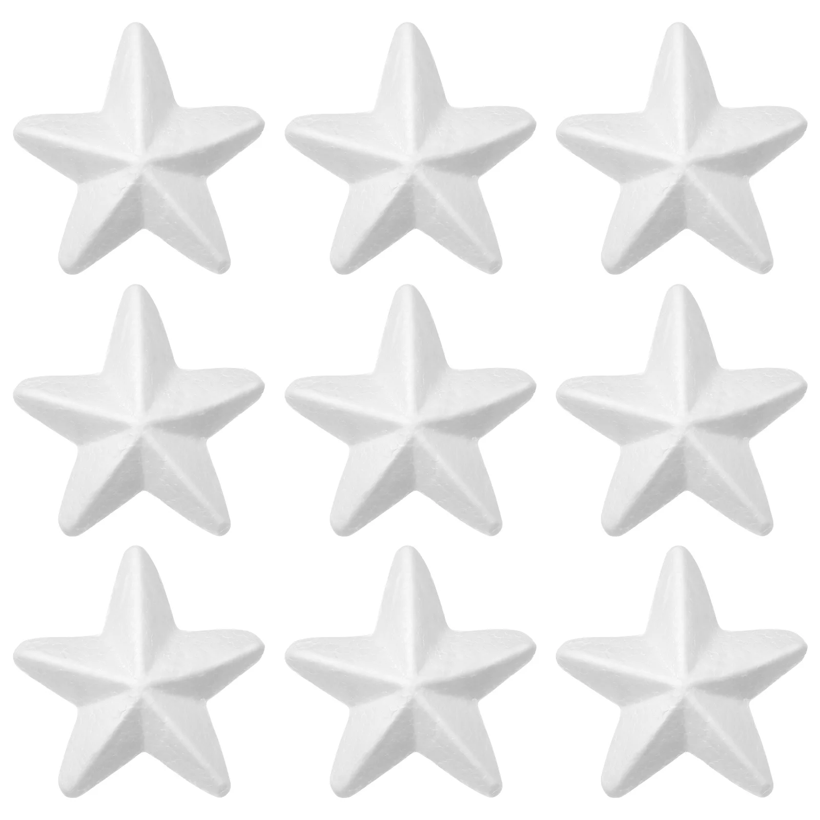

30pcs 8X8Cm Five Point Star Decorations Diy Craft Christmas Party Decoration Modeling Ball For Festive Party Supplies