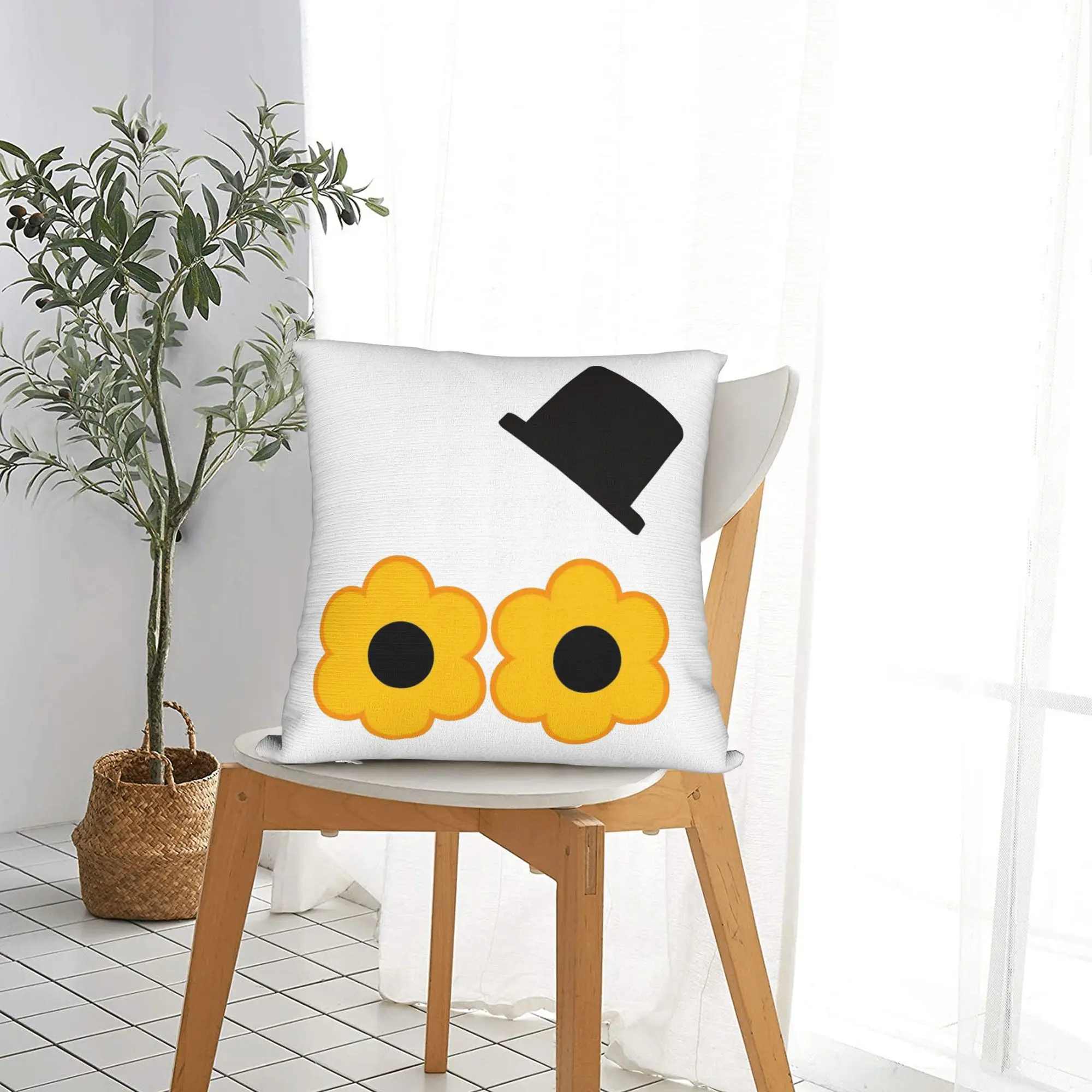 Art The Clown Terrifier Pillowcase Soft Cushion Cover Decorations Halloween Pillow Case Cover Home Square