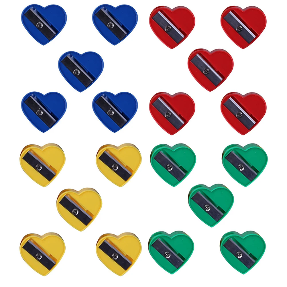 60 Pcs Makeup Sharpener Pencil Eyebrow Sharpening Tool Child Stationery Eyeliner Student Sharpeners Single Hole