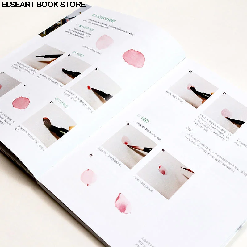 Color Collection Watercolor Painting Tutorial Book