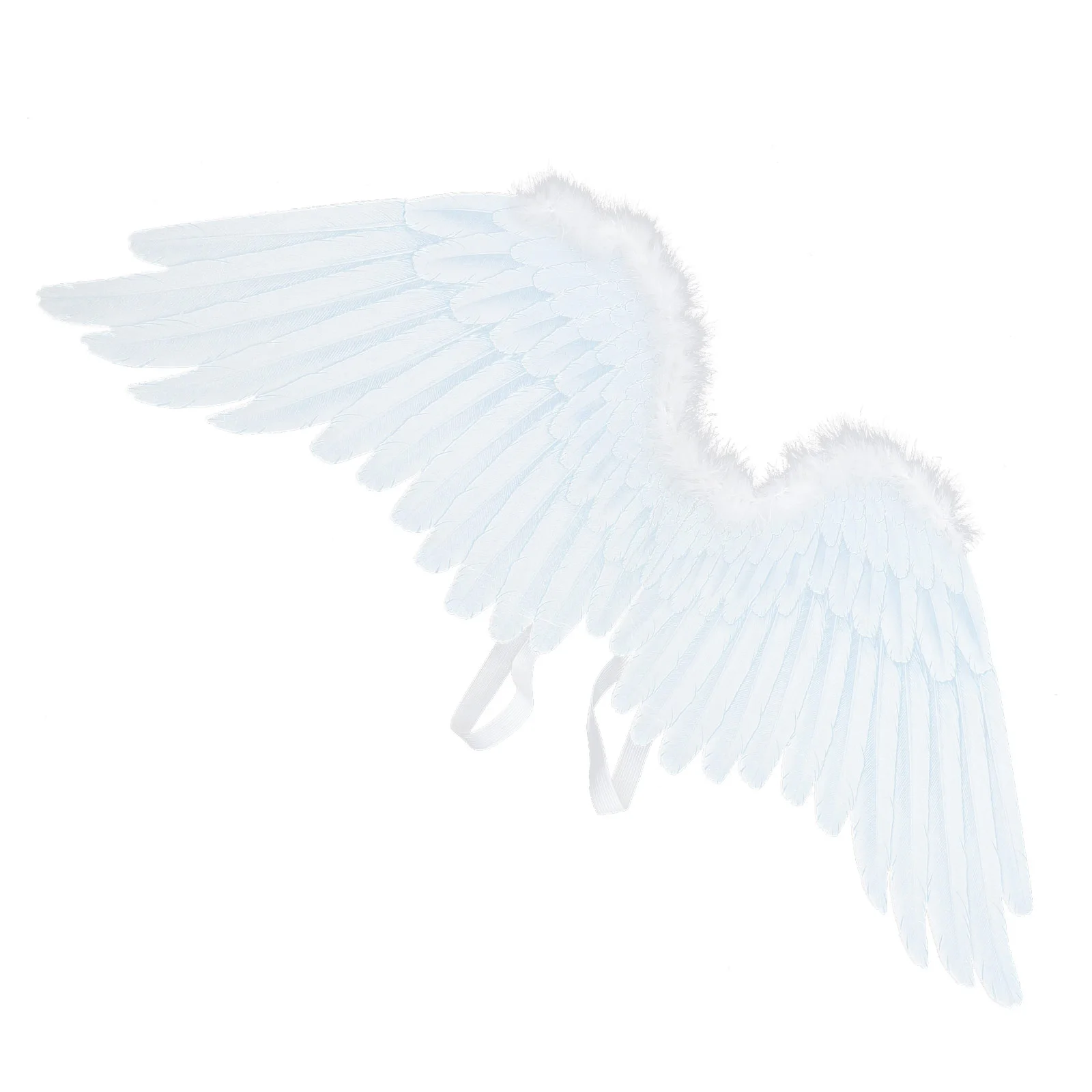 

Halloween Angel Wings Kids Costumes Cosplay Newborn for Women White Non-woven Fabric Toddler