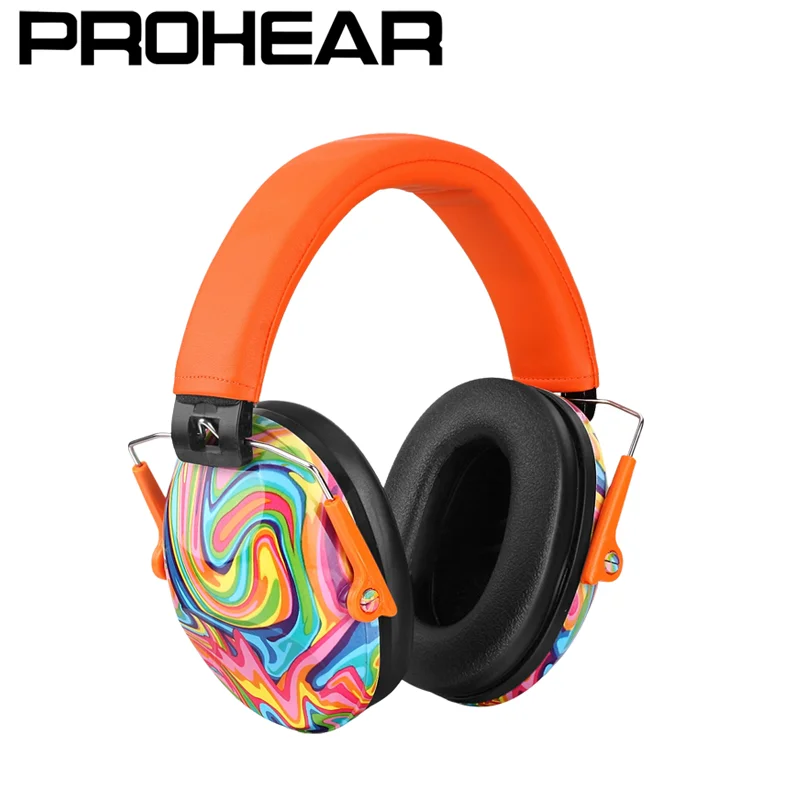 

PROHEAR Kids Earmuffs Adjustable NRR 25dB Noise Cancelling Ear Protection for Sports Events Concerts Airports Autism Toddlers