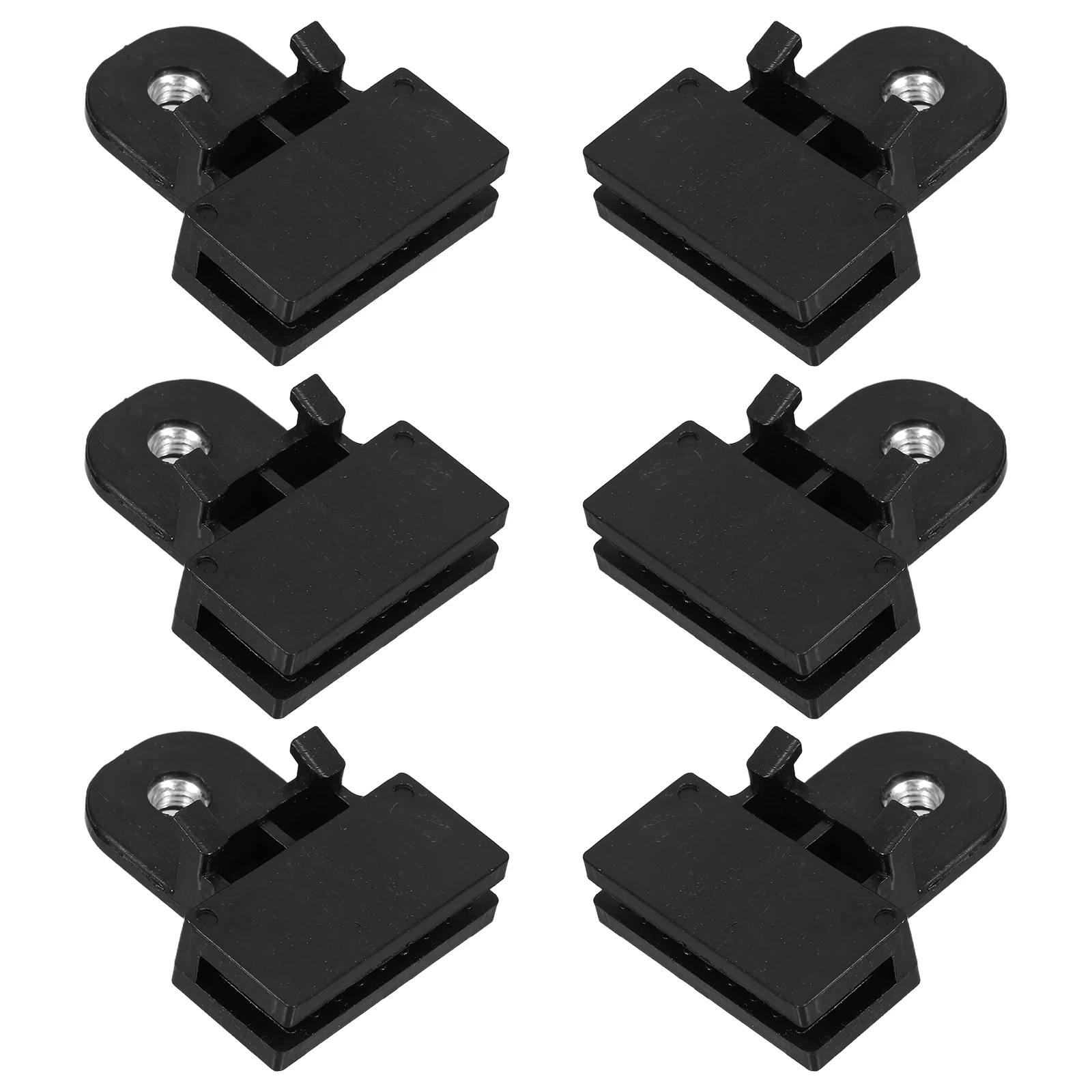 

6pcs Car Glass Clips Slider Sash Connector Door Replacement Regulator Durable Material Easy Installation Stable