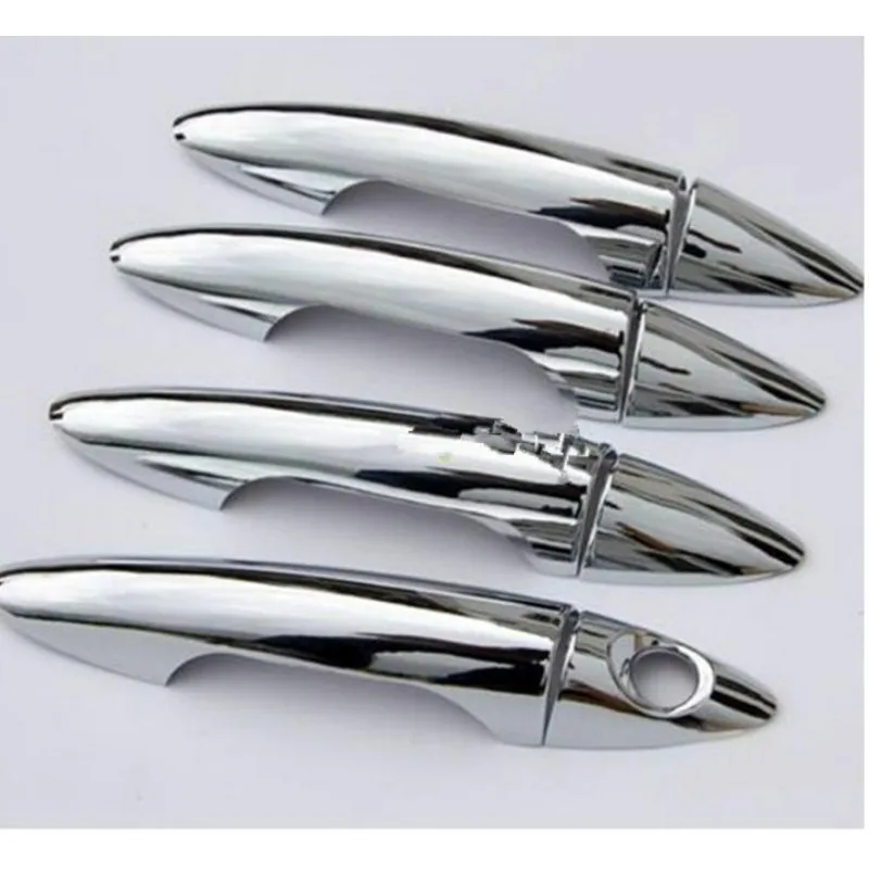 Chrome Door Handle Cover Trim For Hyundai Solaris Verna i25 Accent Grand Avega 2011 2012 2013 2014 2015 2016 Car styling