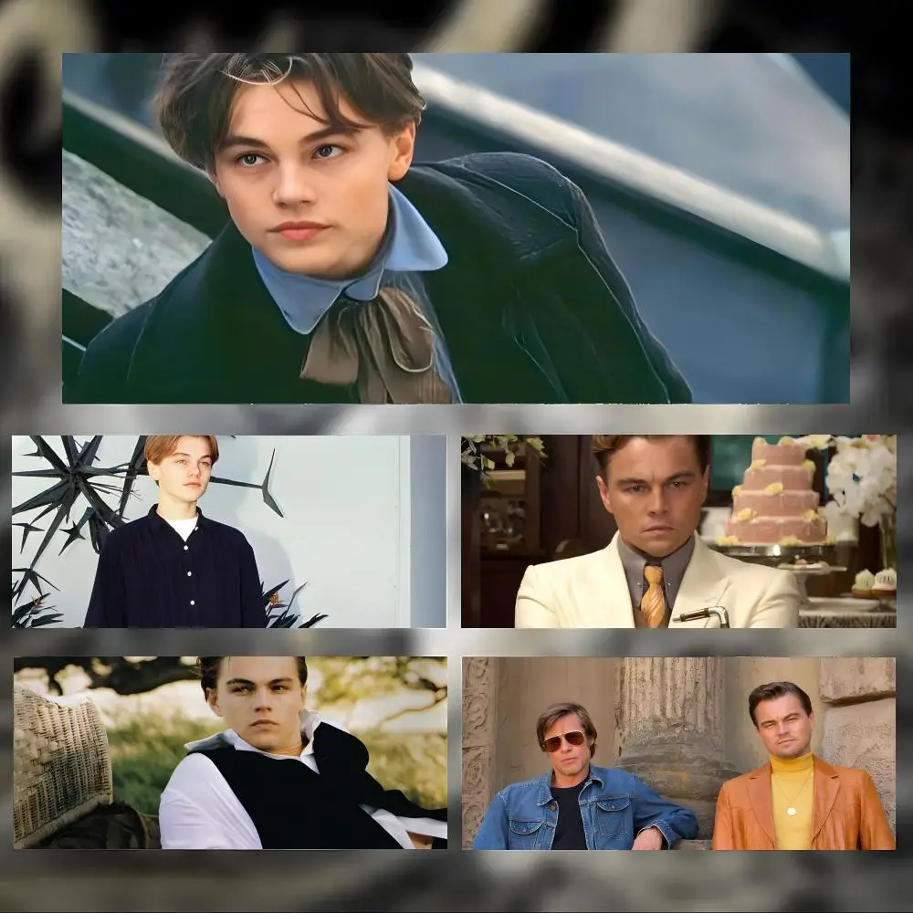 Fashion Man Leonardo DiCaprios Mouse Pad Large Thick Desk Pad Stitched Edges Gaming Mouse Mat for PC