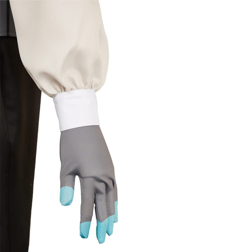 تمويه الجحيم نزل 2 VOX تأثيري رمادي البدلة سترة أعلى زي قبعة الملابس مجموعة ملابس ملابس الهالوين أغطية الرأس كرنفال حفلة