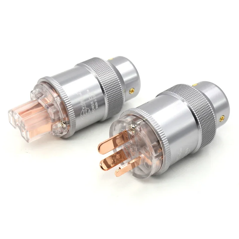 High Quality Hi-End Pure Copper AU Mains Power Plug Australia Standard Power Connector