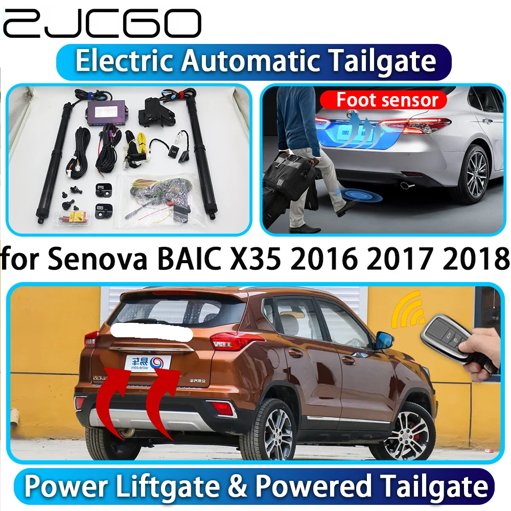 

ZJCGO for Senova BAIC X35 2016 2017 2018 OEM Automatic Power Liftgate Powered Tailgate Intelligent System Trunk Lift Control Kit