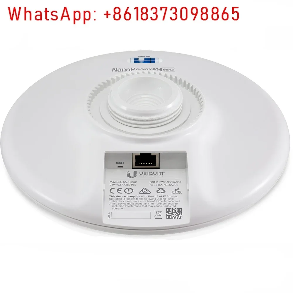 Ubiquiti Networks NBE-5AC-GEN2 5GHz NanoBeam Point-to-Point สําหรับ 10KM,Wireless Bridge AC GEN2 ประสิทธิภาพสูง airMAX