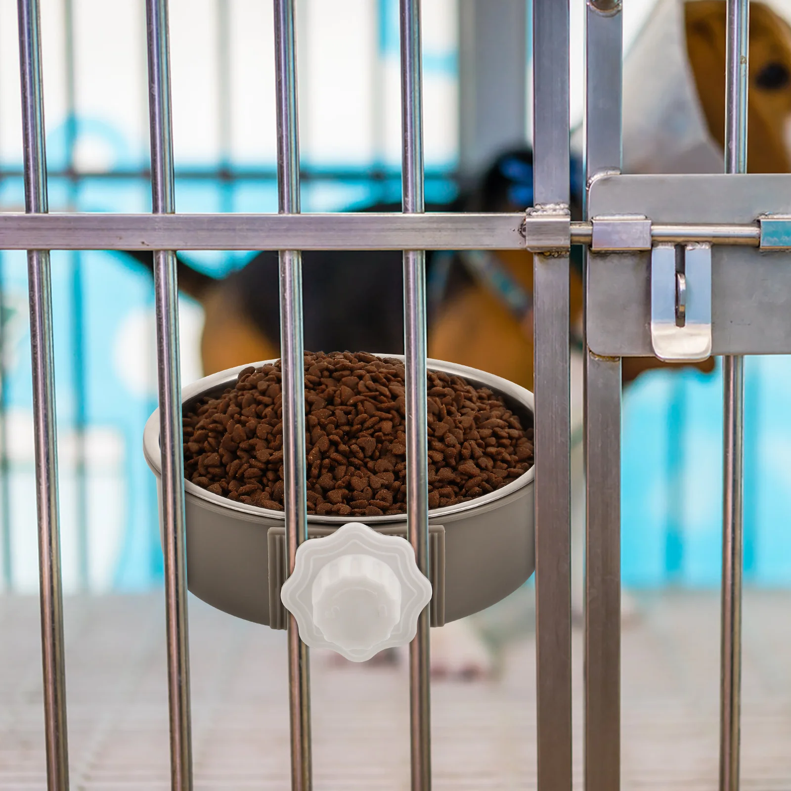 

Hanging Pet Bowl Stainless Steel Detachable Non-Spill Feeder For Dog Cat Rabbit Cage Water Food Bowl Pet Feeding Dishes