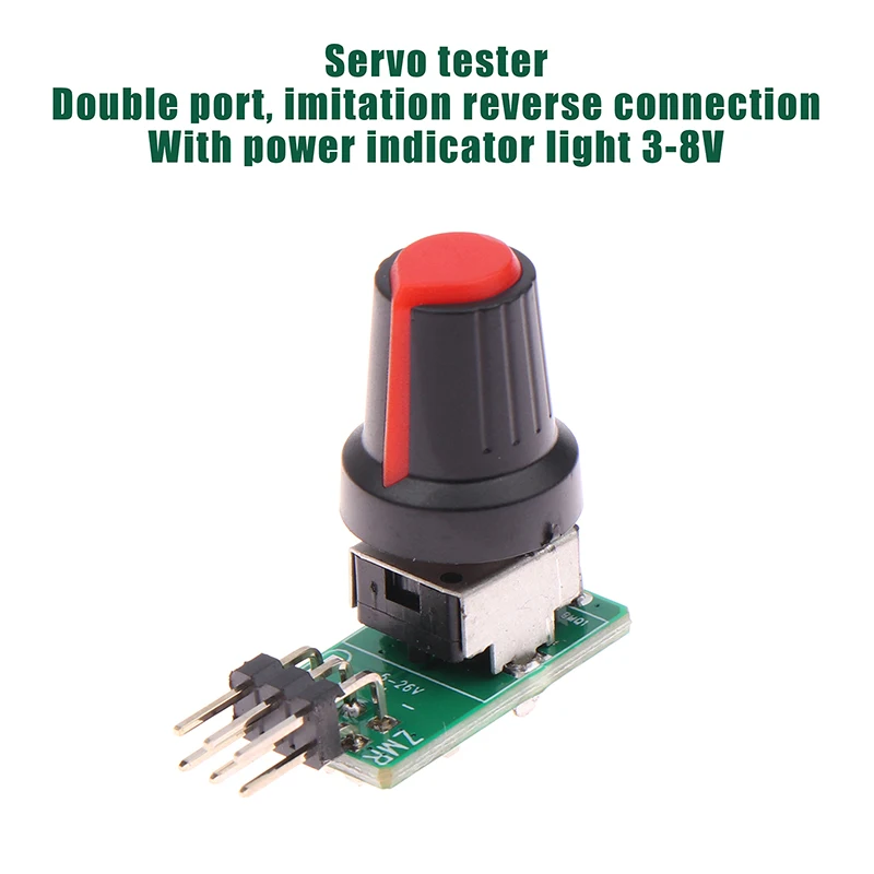 DIY RC Aircraft Model Parts: 3-8V ESC, Mini Servo Tester with PWM Signal & Brushless Fan Motor Governor