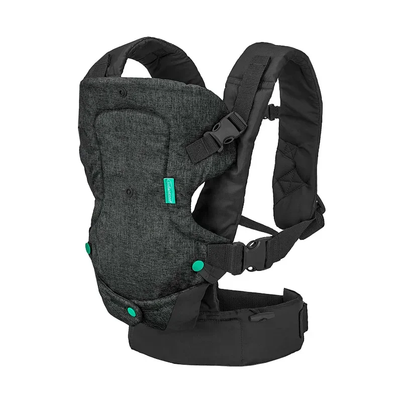 Four-in-one Baby Shoulder Strap with Baby Shoulders Infant Baby Carrier All Positions Sling Wrap Cool Air Mesh Cotton Backpack