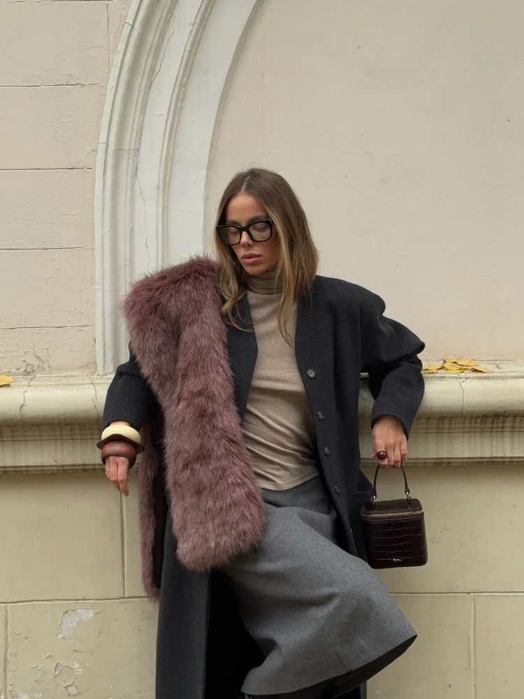 

Winter Faux Fur Shawl Large Fluffy Scarf Neck Warmer Women Furry Collar Wedding Bridal Formal Evening Party Shrug Accessories