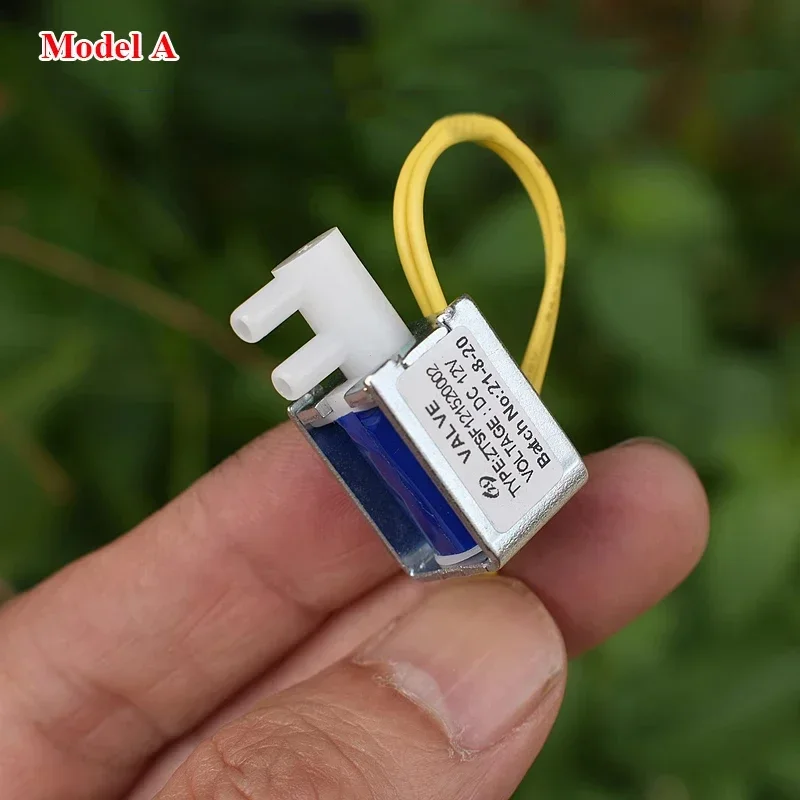 Mini Solenoid Valve Air Gas Flow Control DC 12V 2/2 NC Medical Analyzer Equipment Blood Pressure Monitor