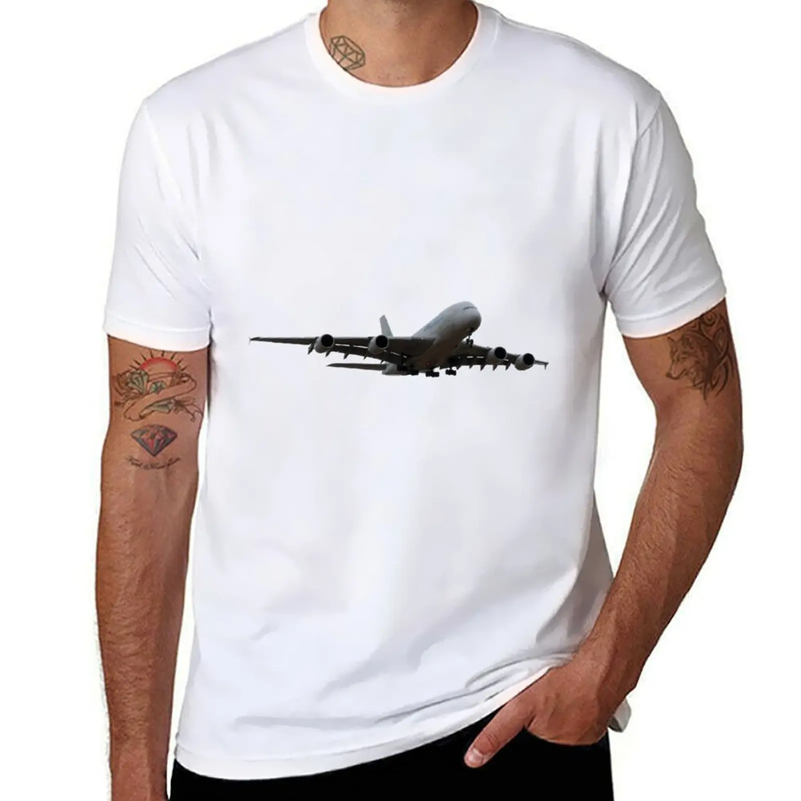 

A380 constructor's delivery T-Shirt man t shirts for men t shirt man casual T-Shirt