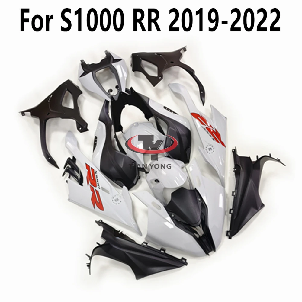 Full Bright Cement Grey For S1000RR S1000 RR 2019-2020-2021-2022 Fairing Kit Bodywork Cowling High Quality Accessories