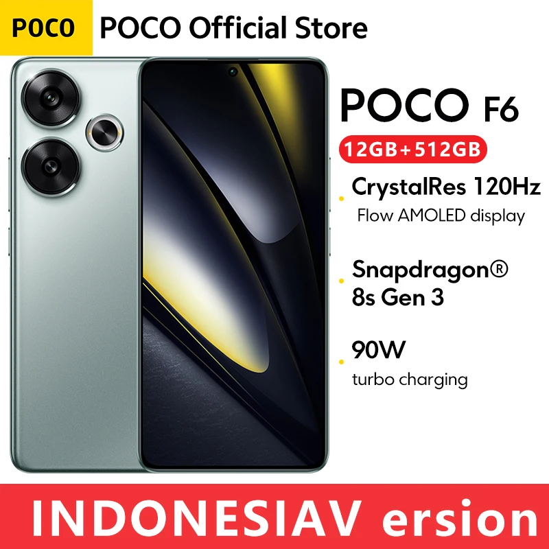 Global Version POCO F6 Smartphone Global Version Snapdragon®8s Gen