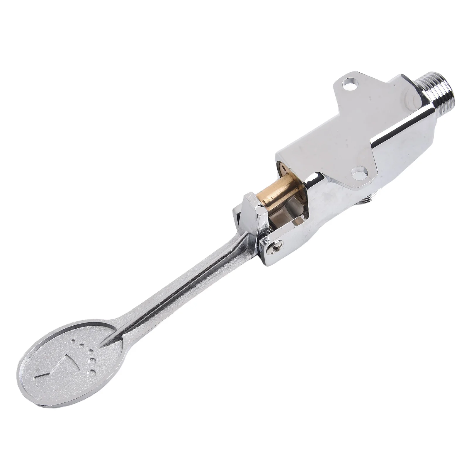 Foot-operated Faucet Convenient Foot controlled Wash Basin Faucet for Schools and Hospitals Zinc Alloy Material