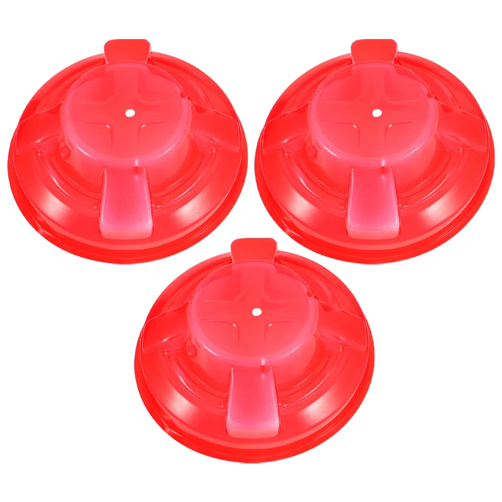 

3 Pcs Smoke Dust Cover Replacement Cap Protective Plastic Guard Protector