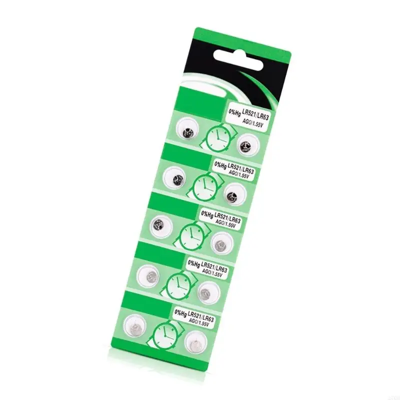 270b Пакет 10 батарей с высокой емкостью LR521 G0 1,5 В 1,5 В LR521 Батареи монеты для малых устройств электроники