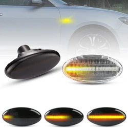 For Mazda 2 2011-2013 Mazda 3 2004-2011 Mazda 5 2006-2010 Mazda MPV 2000-2006 LED Side Marker Lamp Fender Turn Signal Lights
