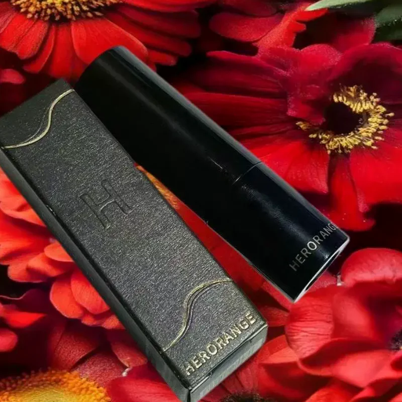 HERORANGE 3.5g Pomadka w sztyfcie o niskiej saturacji, wielofunkcyjna, nawilżająca, rozjaśniająca, naturalna, utrzymująca makijaż, z efektem lustra.