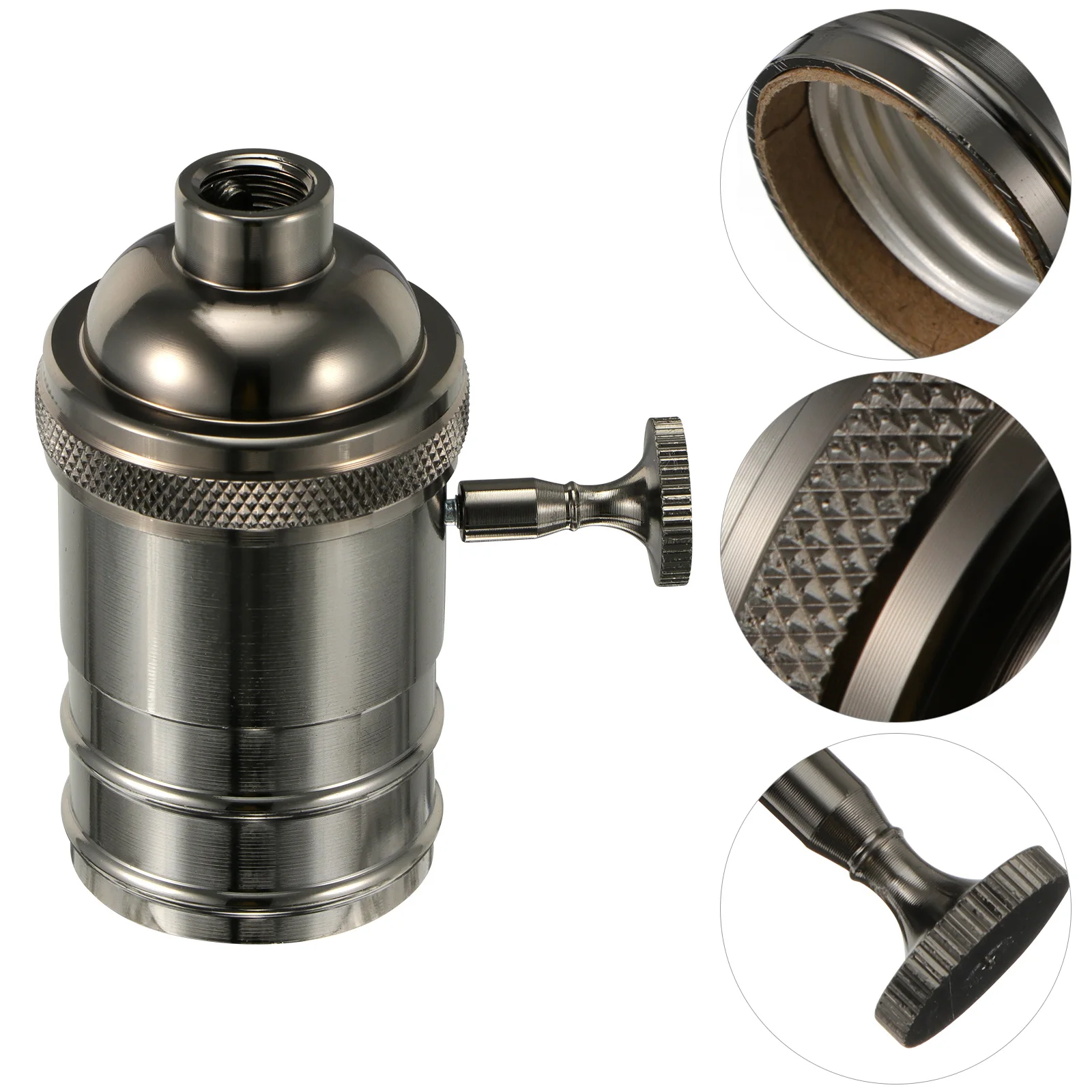 

Ретро E27 винтажная розетка алюминиевый медный держатель для светильника подвесной светильник розетки лампа Эдисона DIY подвесной декоративный индустриальный стиль