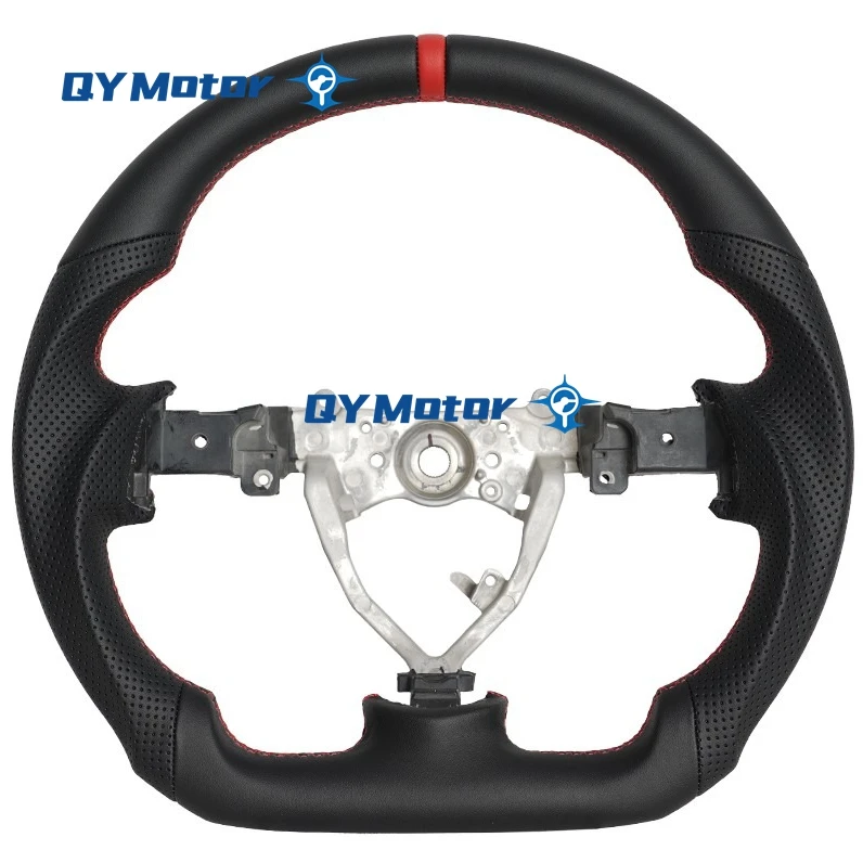 Full Leather Steering Wheel Red Fit For Toyota FJ Cruiser 2020 2019 2018 2017 2016 2013 2011 2010 2009 2007 2006 2005 2004