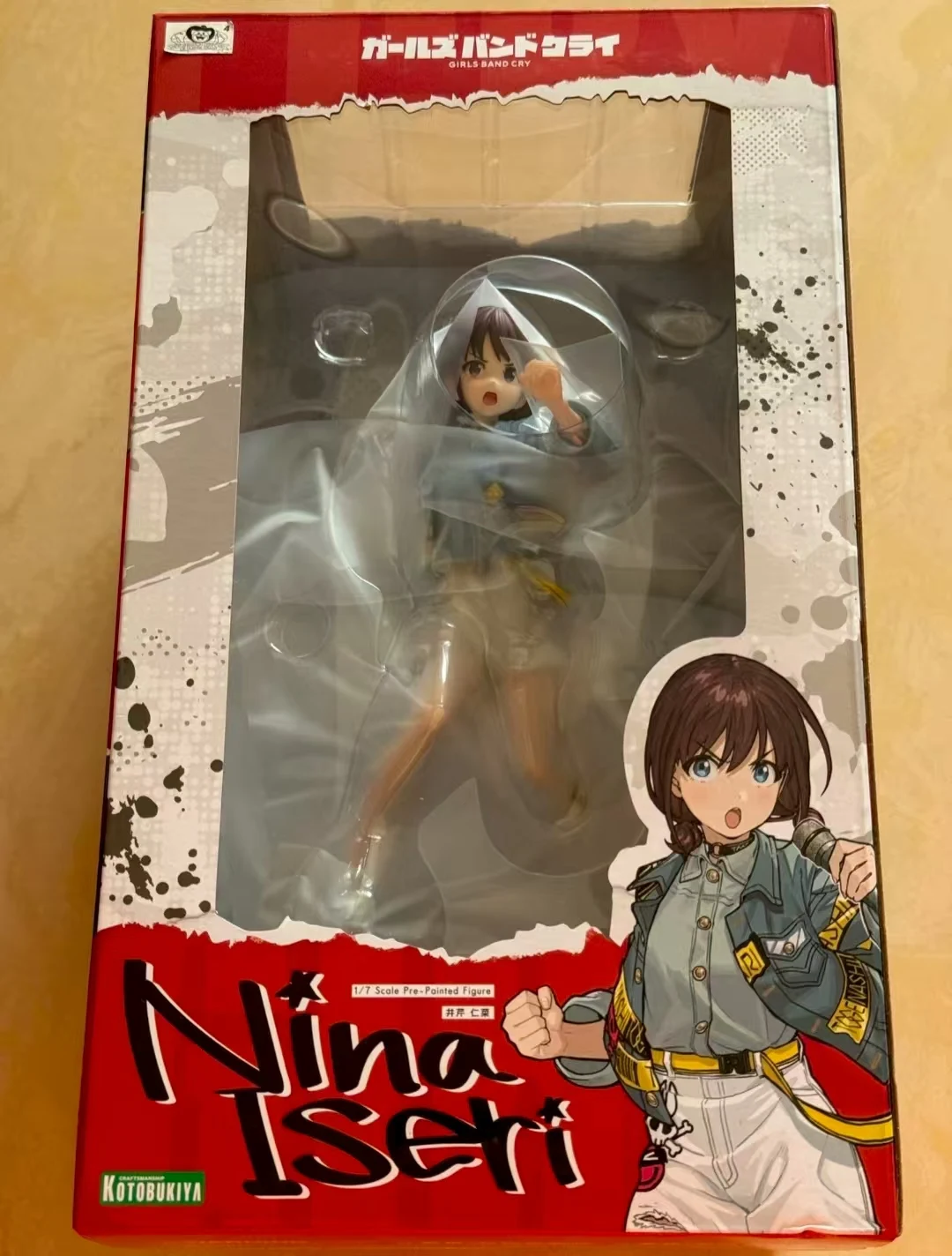 

【Original】Kotobukiya GIRLS BAND CRY NINA ISERI 1/7 Figure Anime Toys
